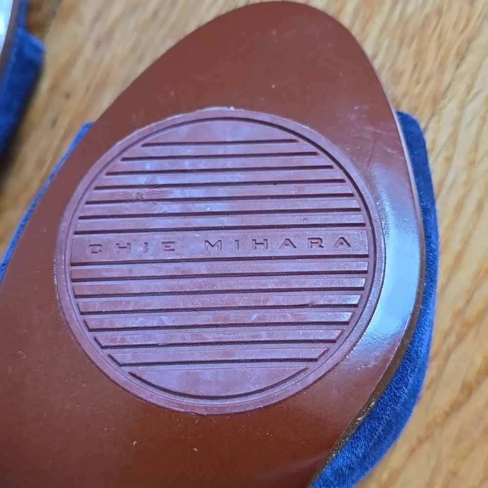 Chie Mihara Blue and Pink Heeled Shoes - Picture 7 of 9